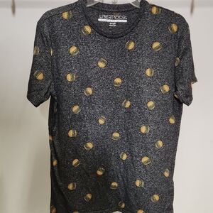 COPY - Libertador | Grey Hamburger Graphic T-Shirt | Small